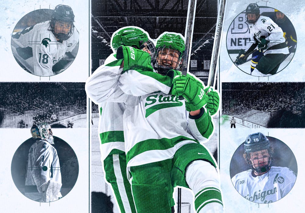 Photo illustration by Tate Rudisill. Photos (top left and bottom right) by Alise Genter. Photo (top right) by Ari Saperstein. Photos (bottom left and center) by Cooper Schwartz.