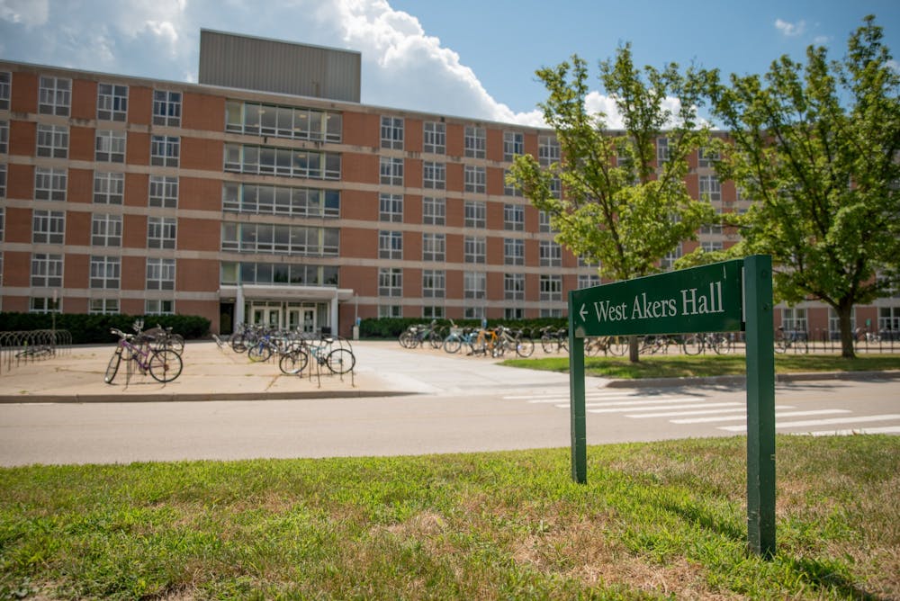 West Akers Hall is pictured July 29, 2020.