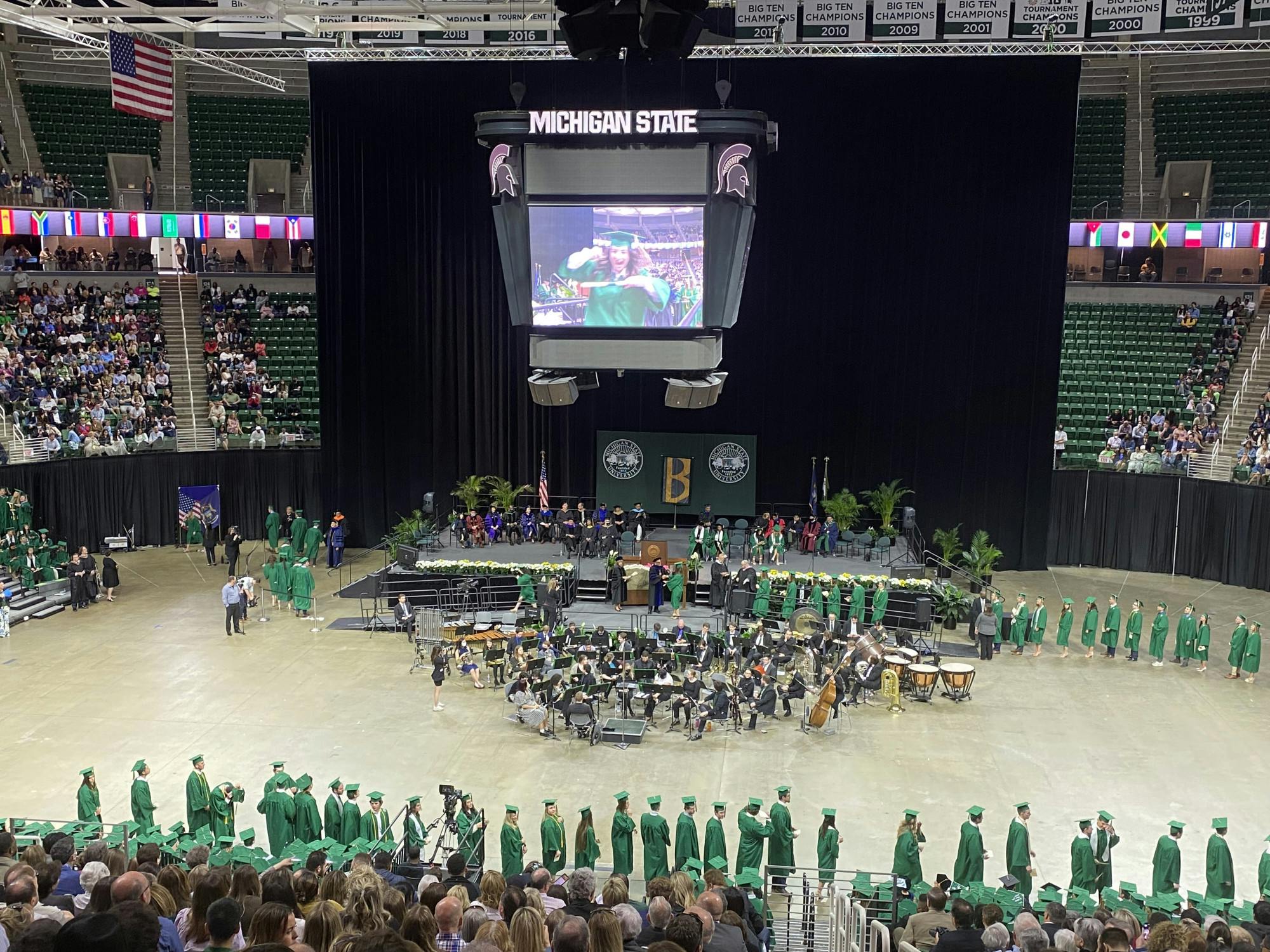 <p>Eli Broad College of Business spring 2022 commencement was held May 7, 2022 at the Breslin Center. </p>