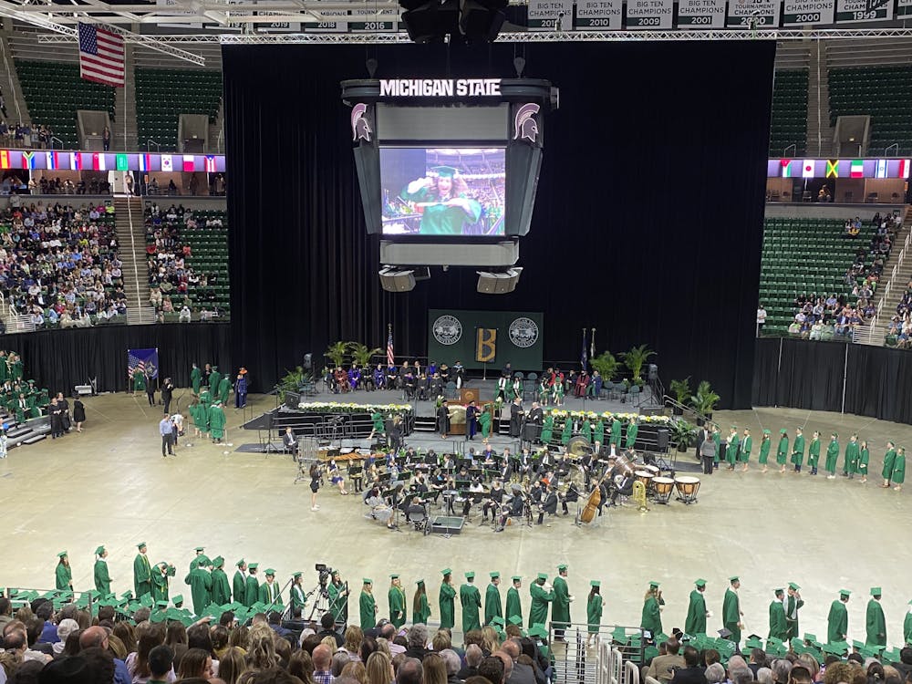 <p>Eli Broad College of Business spring 2022 commencement was held May 7, 2022 at the Breslin Center. </p>