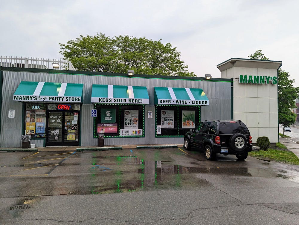 The popular party store Jonna’s 2 Go recently had to change its name to Manny’s 2 Go. The store, located at 210 E Michigan Ave., is a popular destination for MSU students, mostly due to its wide array of alcoholic beverages and proximity to the downtown. 