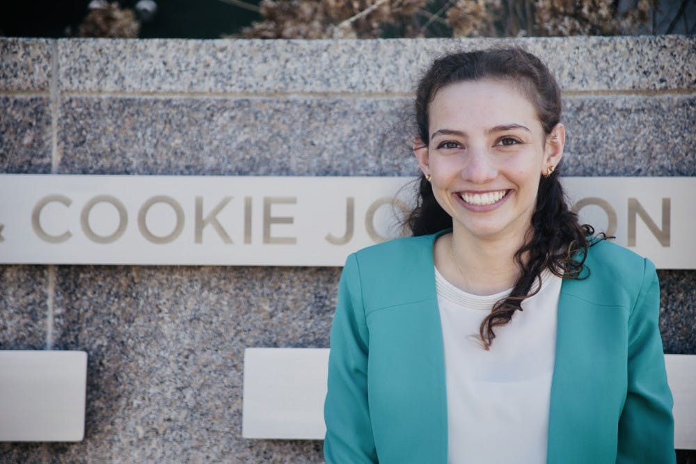 <p>Katherine &quot;Cookie&quot; Rifiotis served as student body president of the 2018-19 session of ASMSU. (Photo courtesy of Rifiotis)</p>