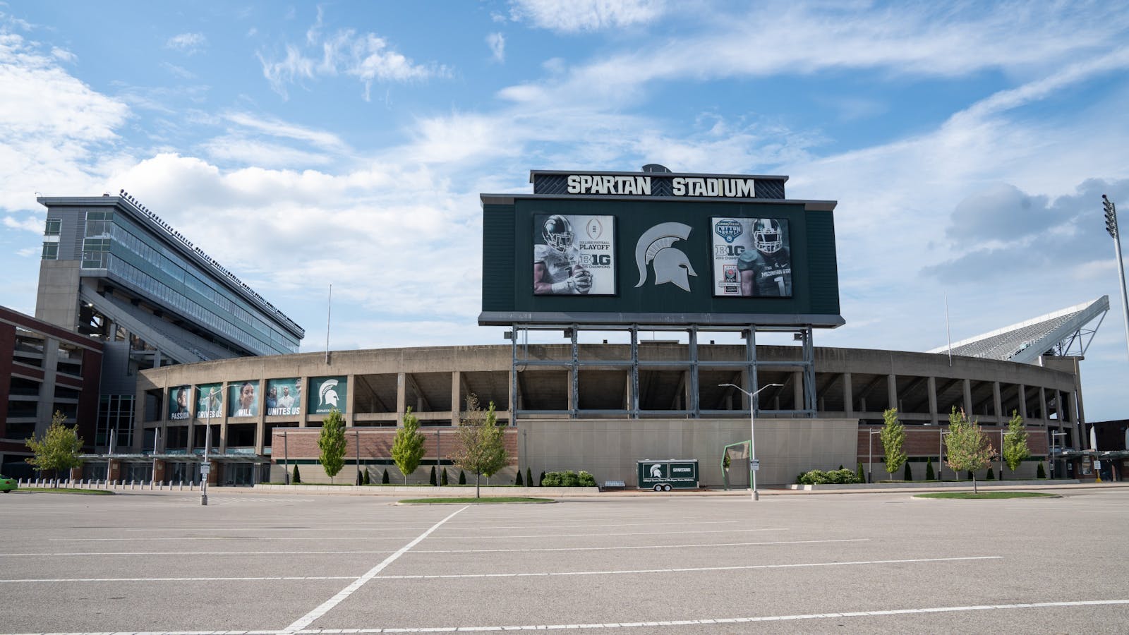 Four MSU football players suspended following tunnel altercation The