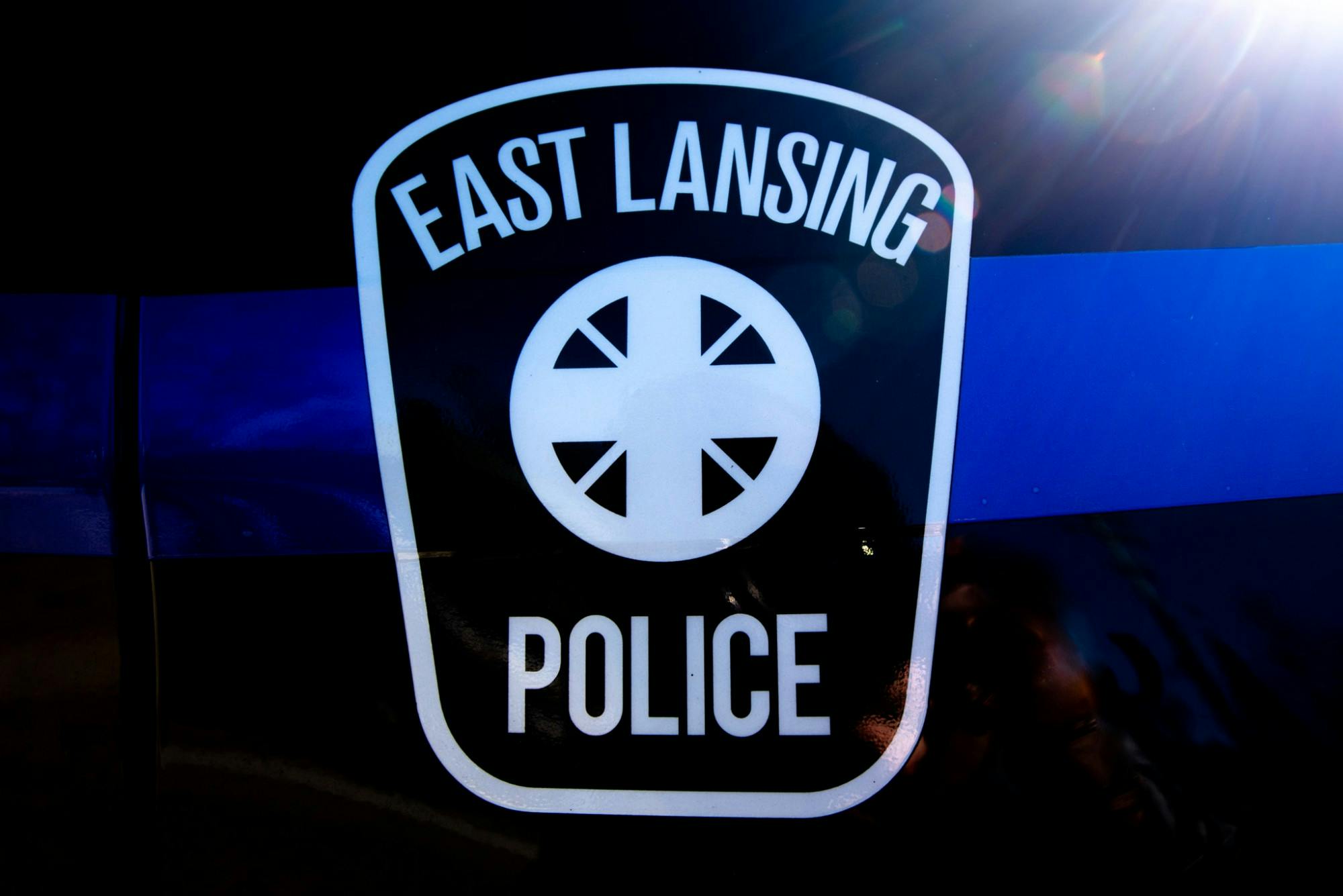 An East Lansing Police car, photographed on March 10, 2020. 