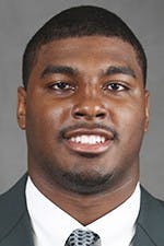 	<p><span class="caps">MSU</span> measurements: 6 feet 5 inches, 285 pounds </p>

	<p>Combine: 6 feet 5 inches, 262 pounds </p>

	<p>40-yard dash: 4.75 (9th) </p>

	<p>Bench press 225 pounds: 22 (3rd) </p>

	<p>Vertical: 35 (3rd) </p>