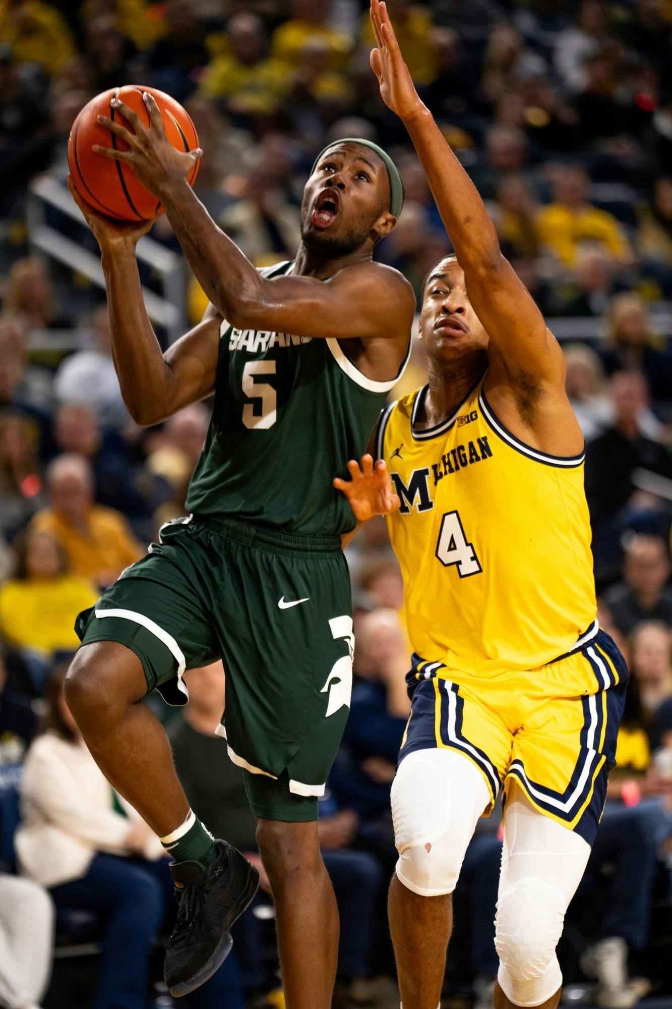 MSU Men’s Basketball Holds Michigan Scoreless In Final Seven Minutes Of ...