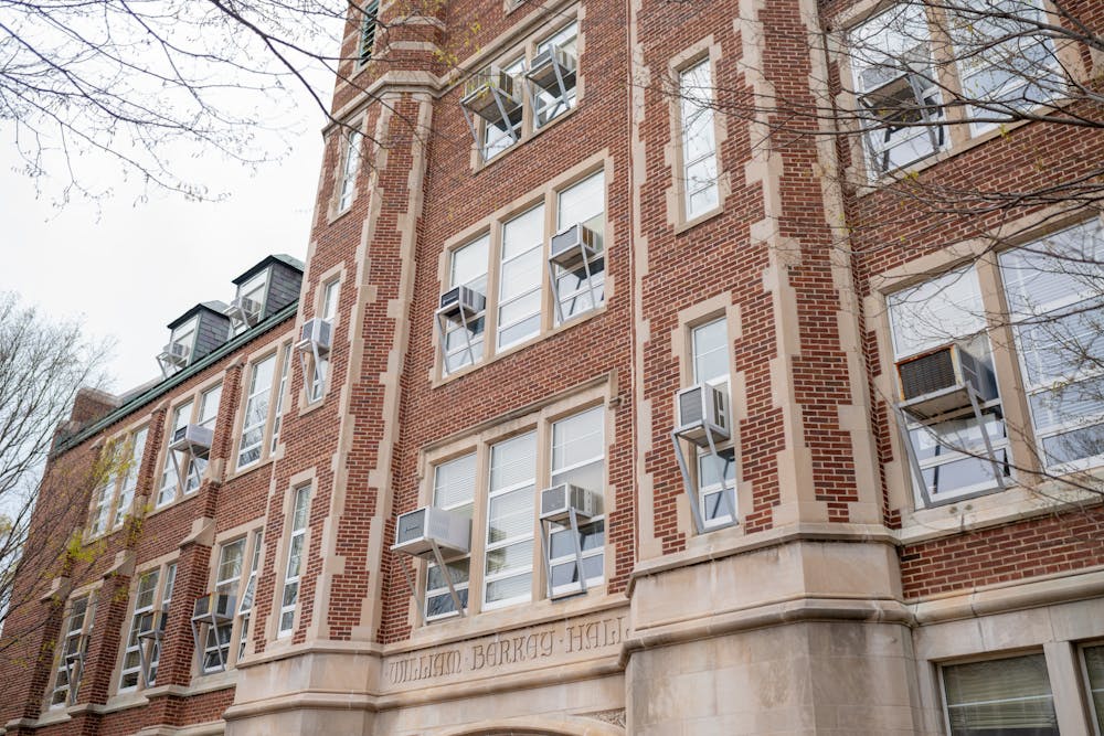 Berkey Hall at Michigan State University on Apr. 18, 2024. 