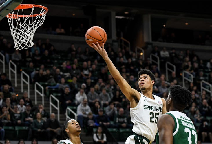 Aaron Henry shows up, Spartans roll over Eastern Michigan - The State News