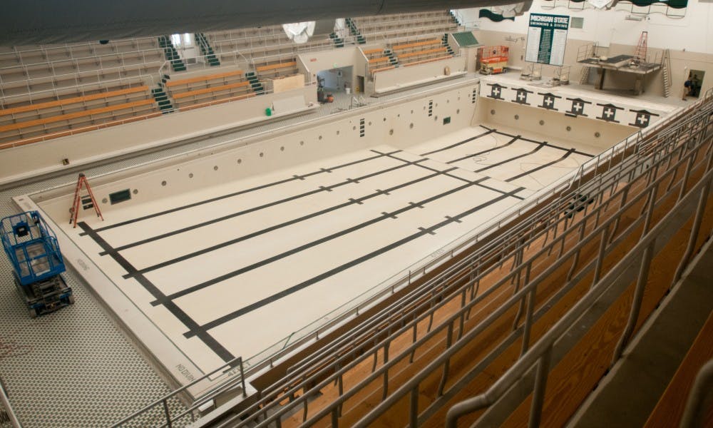 Pictured is the pool on Aug. 30, 2017, at IM Sports West. The HVAC (heating, ventilation, and air conditioning) system at the pool was completely replaced after 60 years.