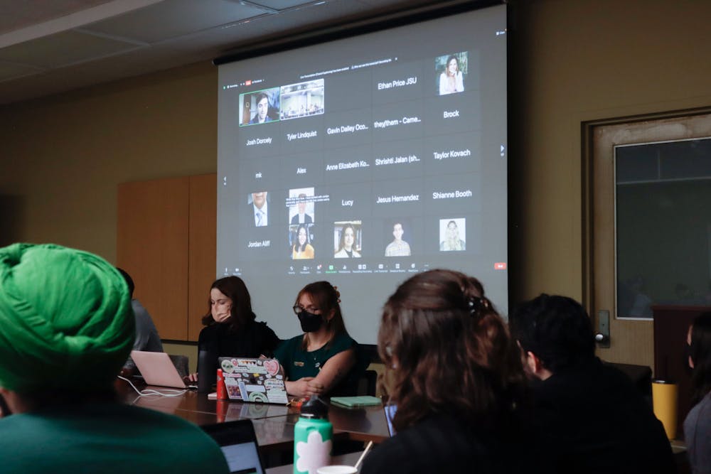 <p>During public comment ASMSU members who were joining the discussion via zoom would raise their virtual hand and give their comment. The ASMSU Elections were held in the Student Services Building Conference Room, on April 20, 2022, with Michigan State Junior Jordan Kovach becoming the next ASMSU President.</p>