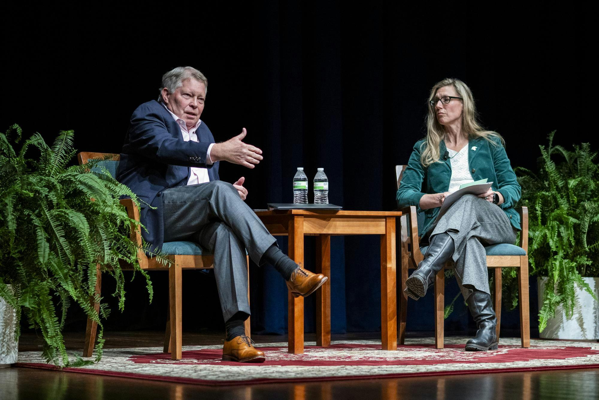 Judge J. Michael Luttig urges MSU students to defend democracy through courage