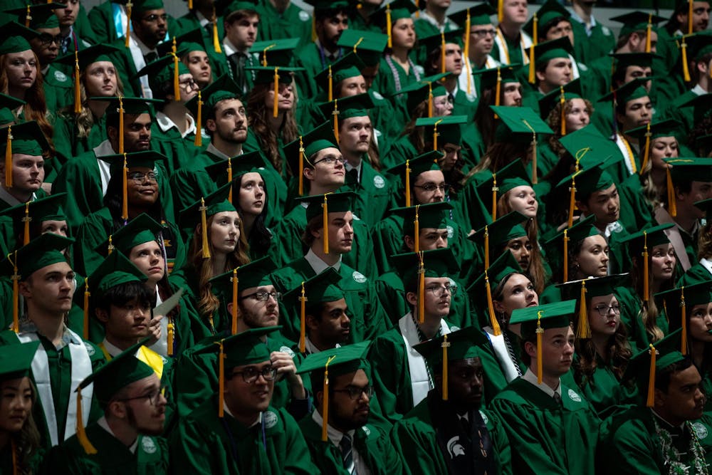 Commencements at the Breslin Center on May 3, 2025.