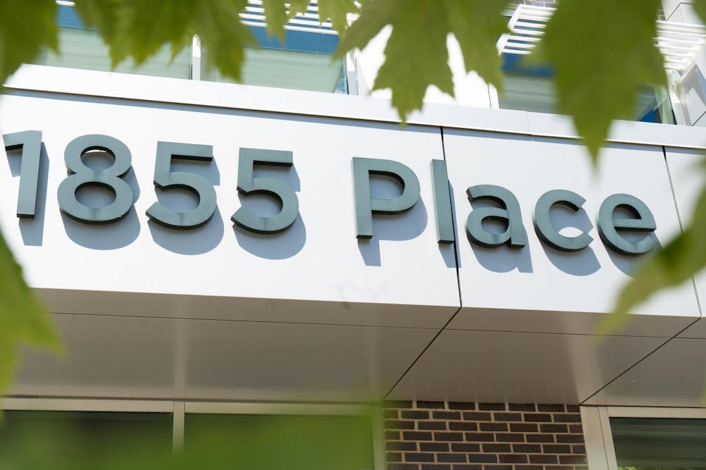 <p>1855 Place on Harrison Rd in East Lansing, Mich., on June 15, 2026.</p>