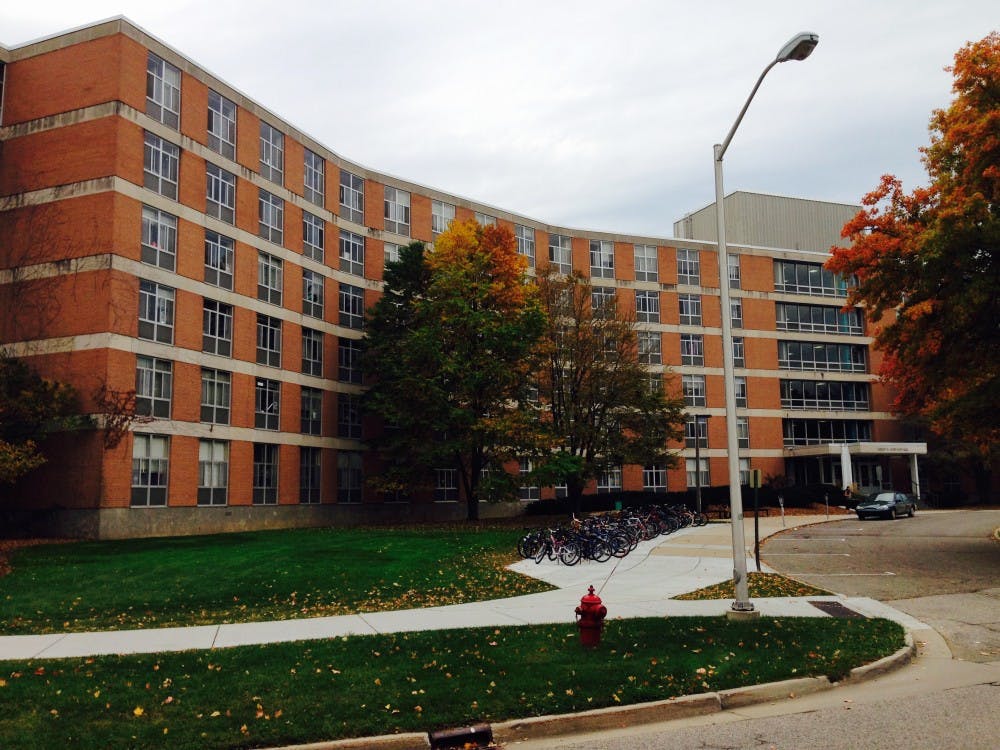 A picture of Akers Hall in the afternoon sun