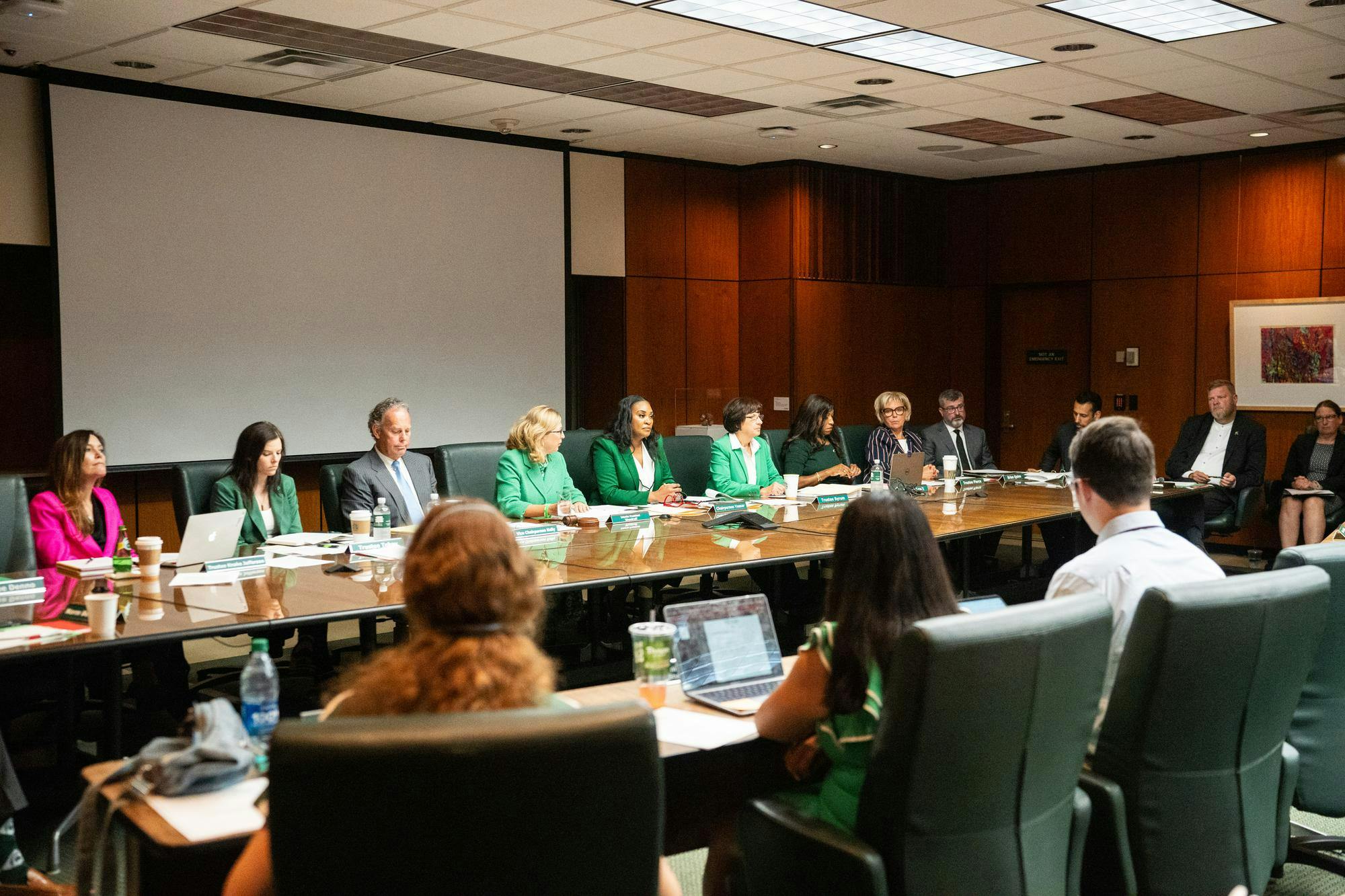 The Board of Trustees Meeting at the Hannah Administration Meeting on Sep. 8, 2023.