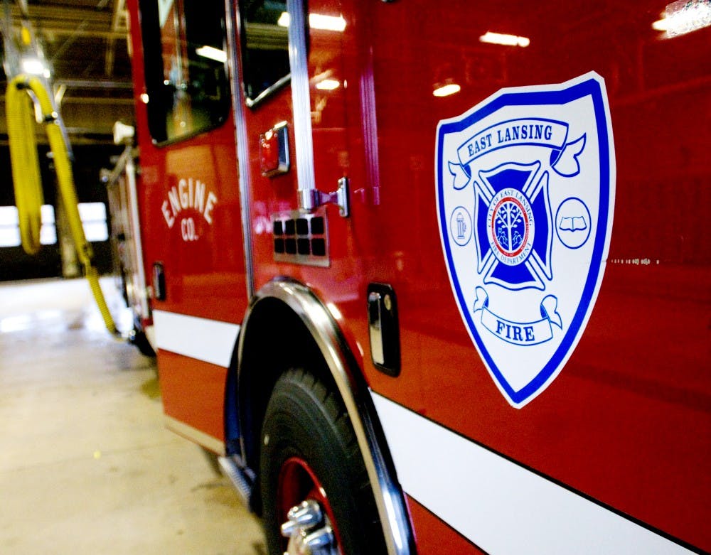 The East Lansing Fire Department transportation inventory includes one fire engine, two 75-foot fire "quint" trucks, one 106-foot ladder truck, three transporting paramedic units, a vehicle used for hazmat and technical rescue, a mobile air trailer, a "Pumper and Pal" trailer and a rescue boat. Jaclyn McNeal/The State News