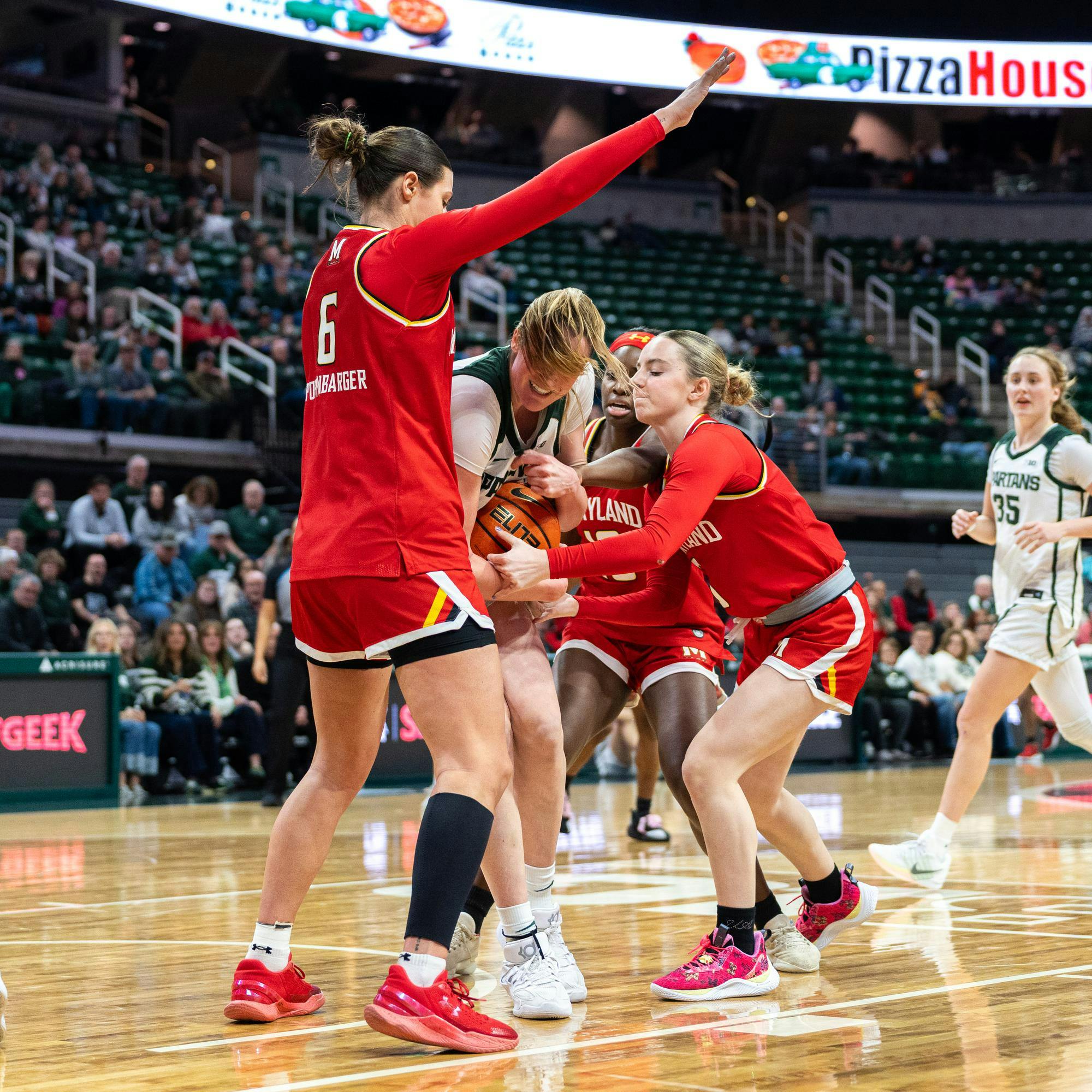 Michigan State women's basketball gets overthrown by Maryland, 86-70 at home