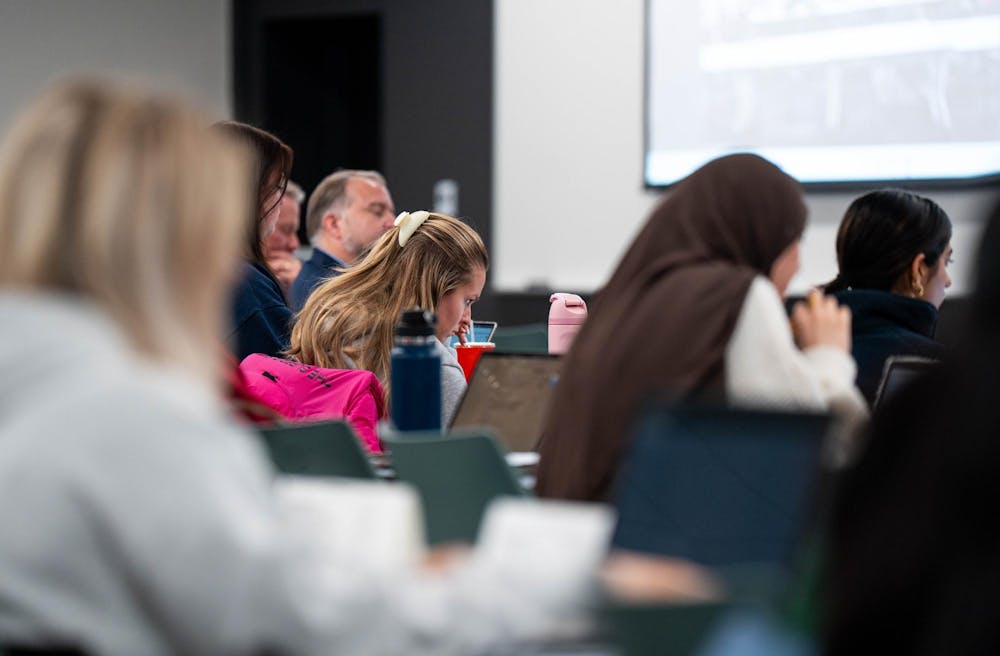 General assembly during ASMSU meeting at MSU International Center, in East Lansing, on Dec. 4th, 2025.