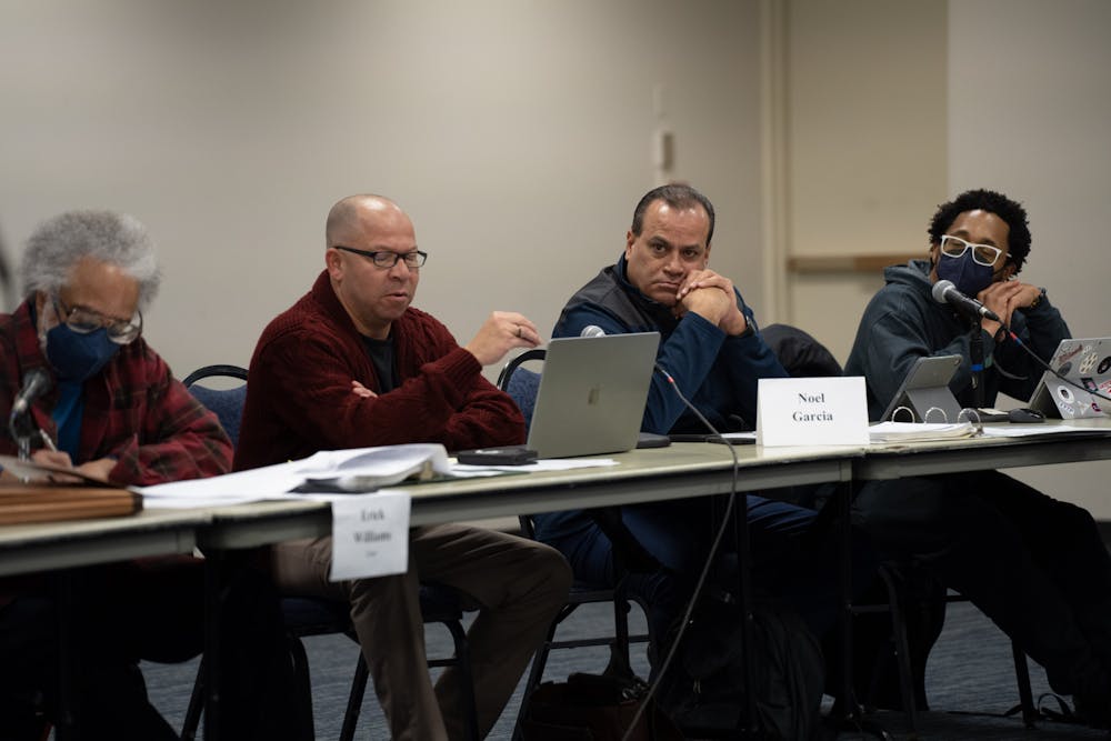 <p>East Lansing Police Oversight Commission meeting on Feb. 01, 2023.</p>
