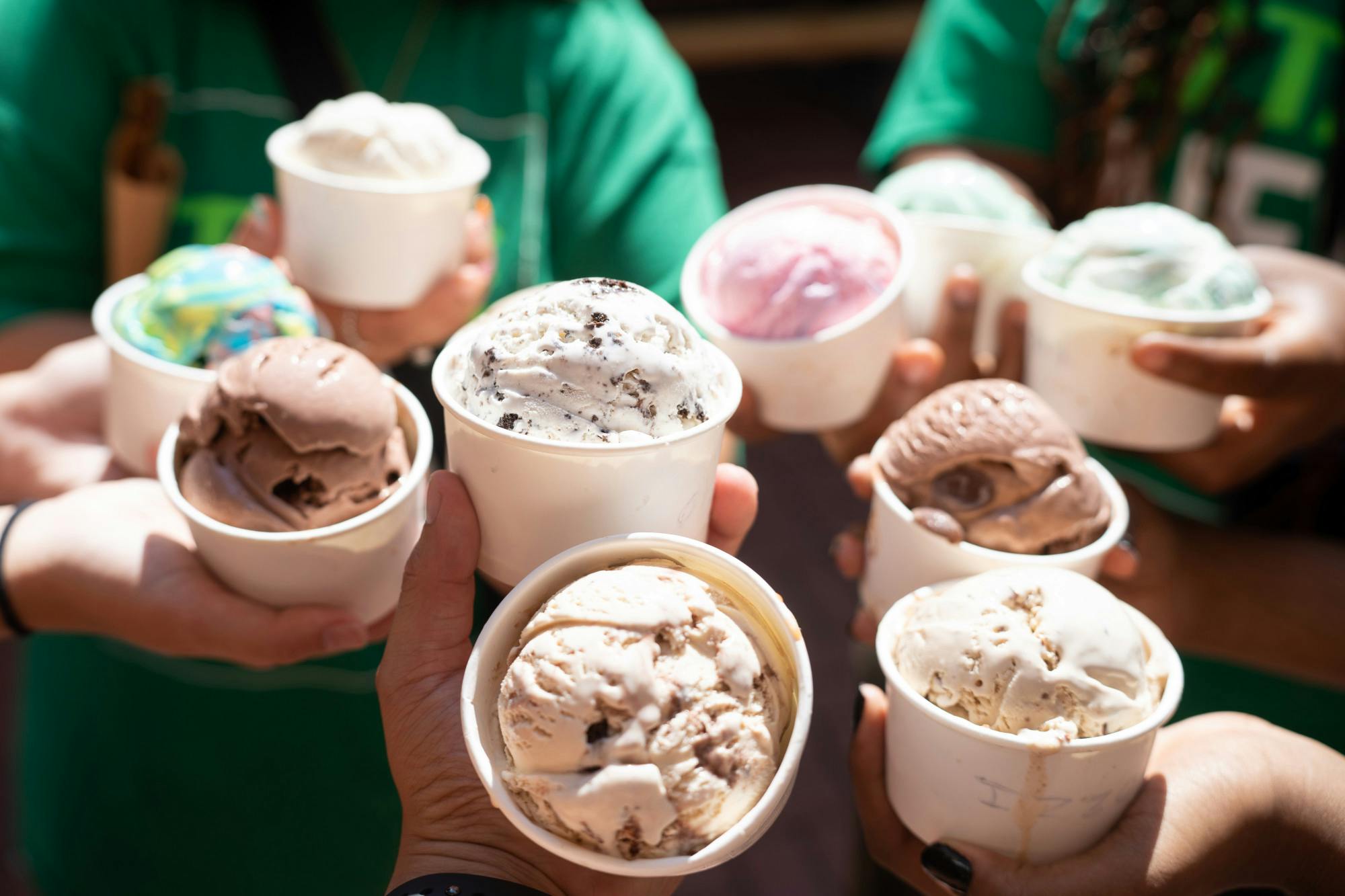 The State News did a taste test of all twelve flavors of ice cream at the MSU Dairy Store on Aug. 24, 2022. 