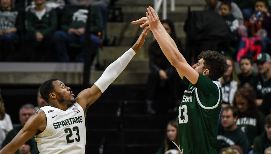 Aaron Henry shows up, Spartans roll over Eastern Michigan - The State News