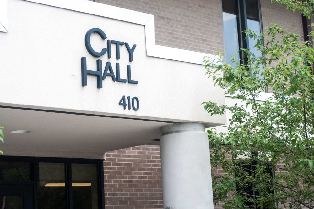 The East Lansing City Hall on July 3, 2018.