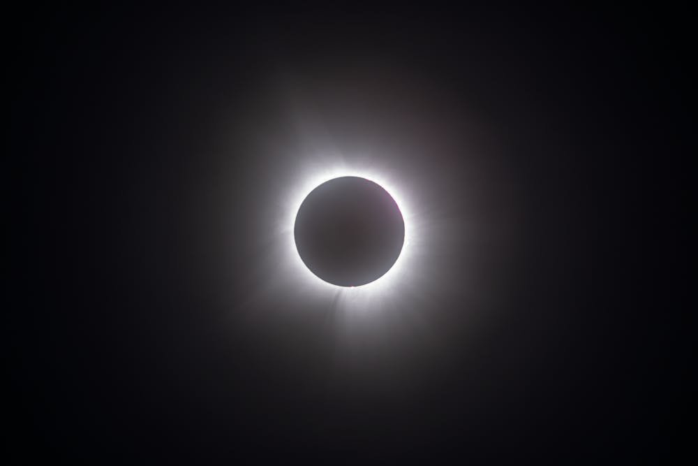 <p>Total solar eclipse in Toledo, Ohio on April 8, 2024.</p>