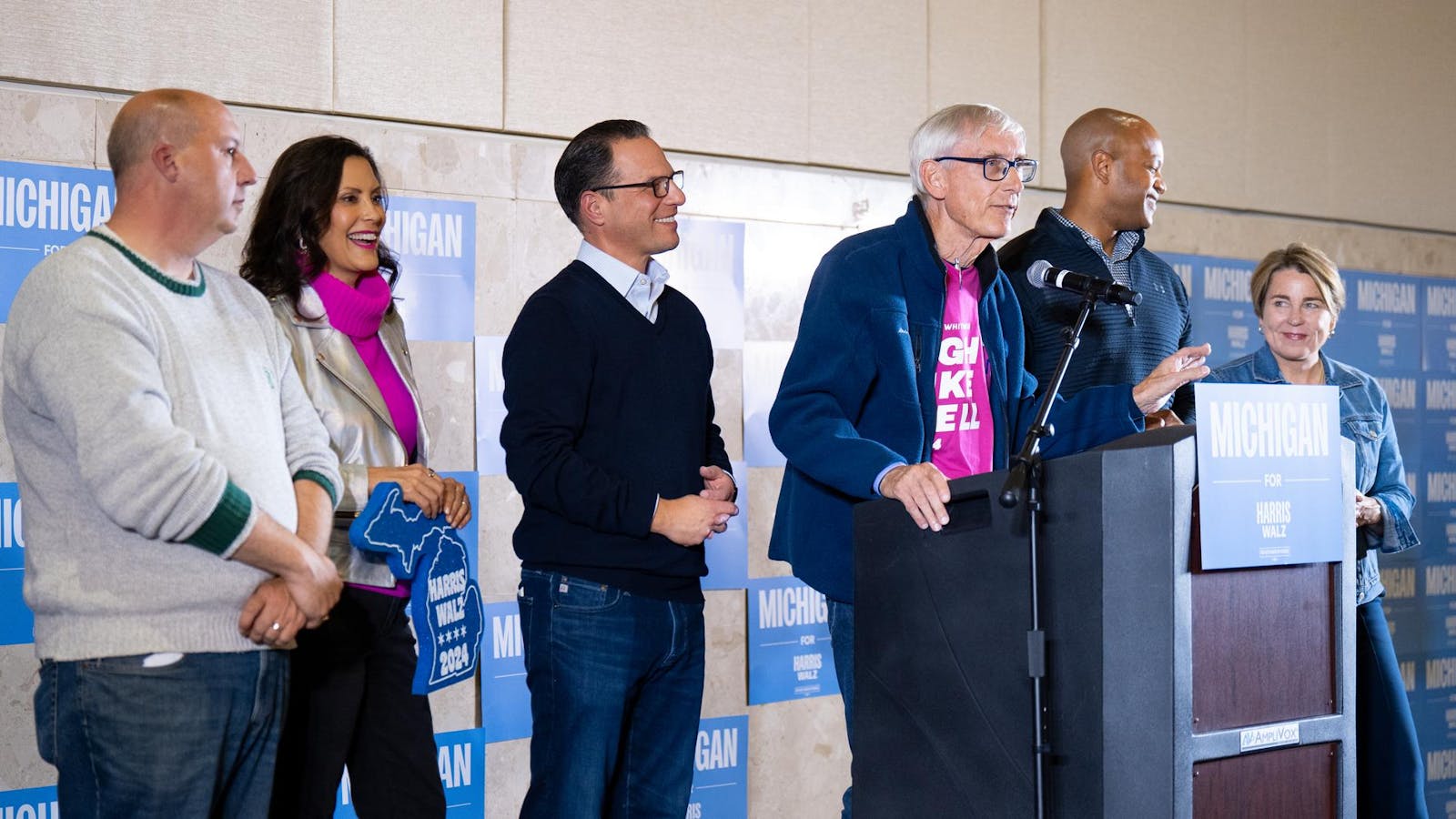 Governors rally for Harris, implore students to vote at MSU Union - The ...