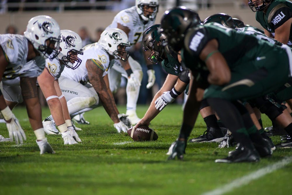 <p>Trying to replicate the achievements of two All-Americans won’t happen overnight. The returners have experience from last year but are still question marks. How the line gels will be a factor for how much time O’Connor gets to throw the ball and how well the running backs can maneuver into the second level. But until the end of the opener with Furman, questions will&nbsp;remain.</p><p>HELMET RATING</p><p><img src="https://s3.amazonaws.com/media.tsn/82400_e4fshqcogfrhr4rcfygrt.png" style="width: 42px; float: left; margin: 0px 10px 10px 0px;" alt=""><img src="https://s3.amazonaws.com/media.tsn/82400_e4fshqcogfrhr4rcfygrt.png" style="width: 42px; float: left; margin: 0px 10px 10px 0px; background-color: initial;" alt=""><img src="https://s3.amazonaws.com/media.tsn/82400_e4fshqcogfrhr4rcfygrt.png" style="width: 42px; float: left; margin: 0px 10px 10px 0px; background-color: initial;" alt=""></p>