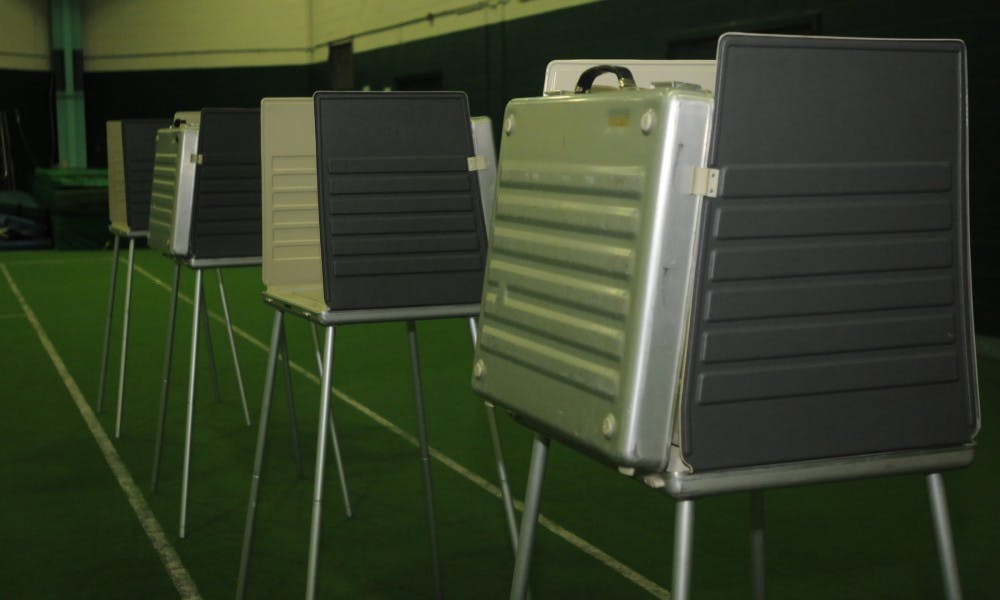 Between 7 a.m. and 6 p.m. less than 10 residents had come to vote on Nov. 3, 2015 at IM Sports-West. Election officials said that they had one of the worst voting turnouts in years. The election was for East Lansing City Council.