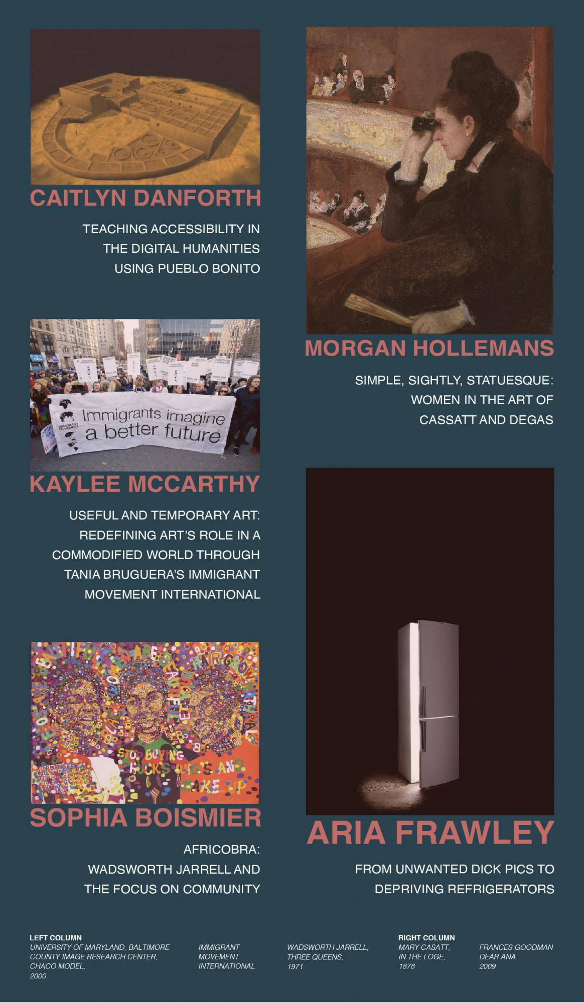 <p>Event flyer from the 2020 Art History and Visual Culture Undergrad Symposium on Nov. 20, 2020.<br/><br/> </p>