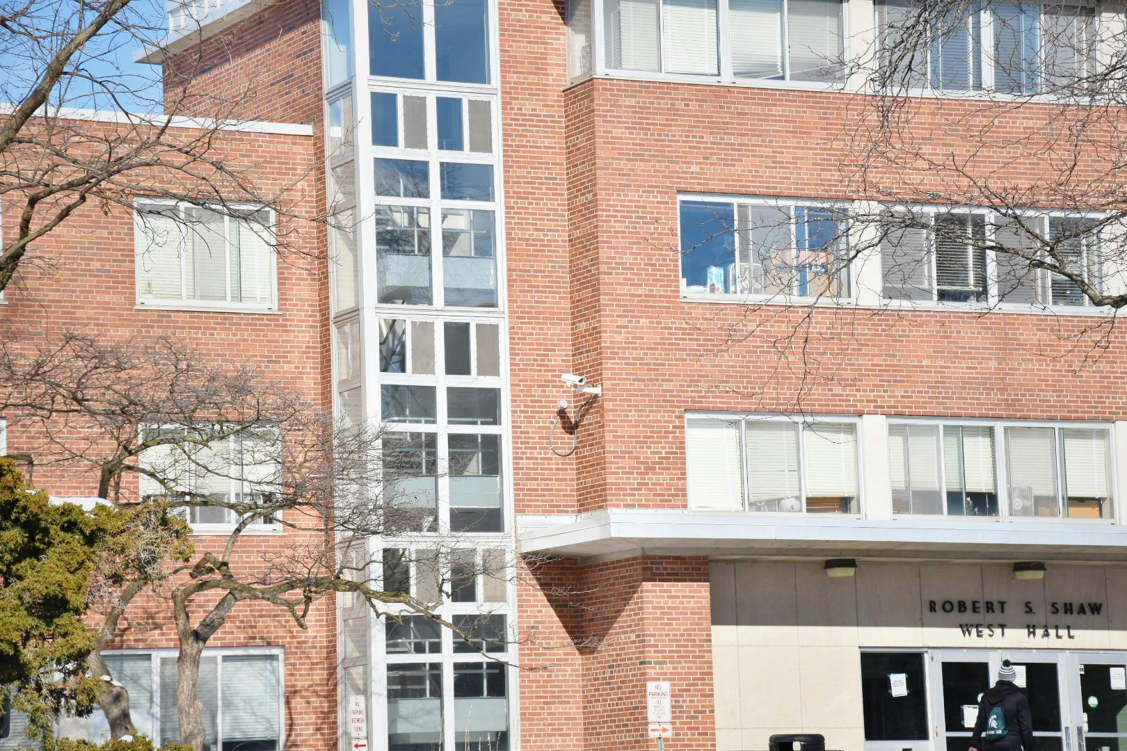 <p>Shaw Hall from Jan. 24, 2022. These dormitories are located on N. Shaw Lane. </p>