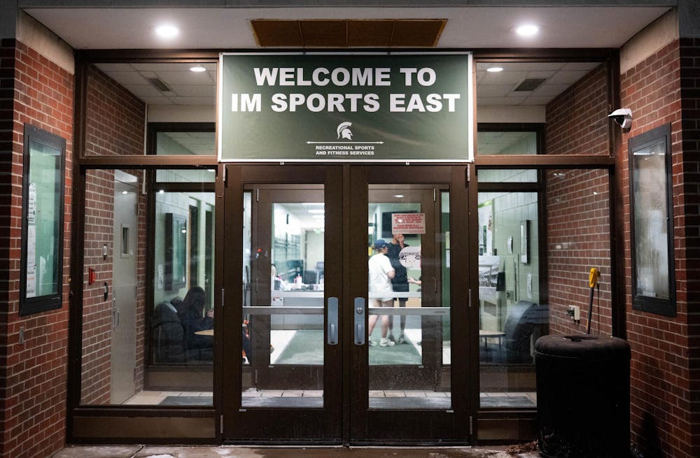 <p>Front door&nbsp;at IM East in East Lansing, on Jan. 30th 2026</p>