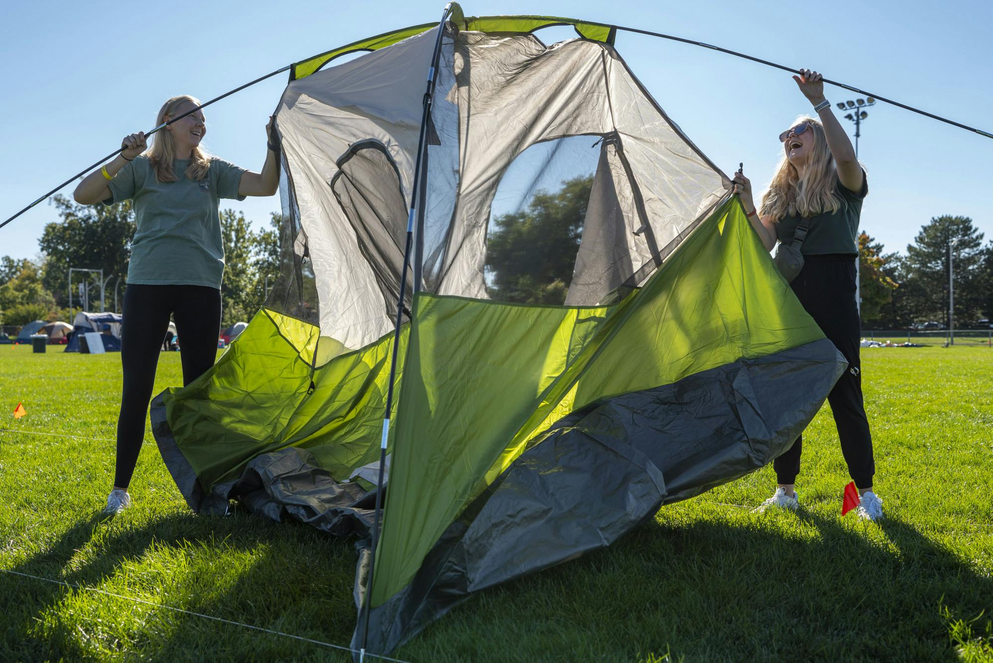 'I can feel the excitement in the air' Izzone Campout kicks off men's