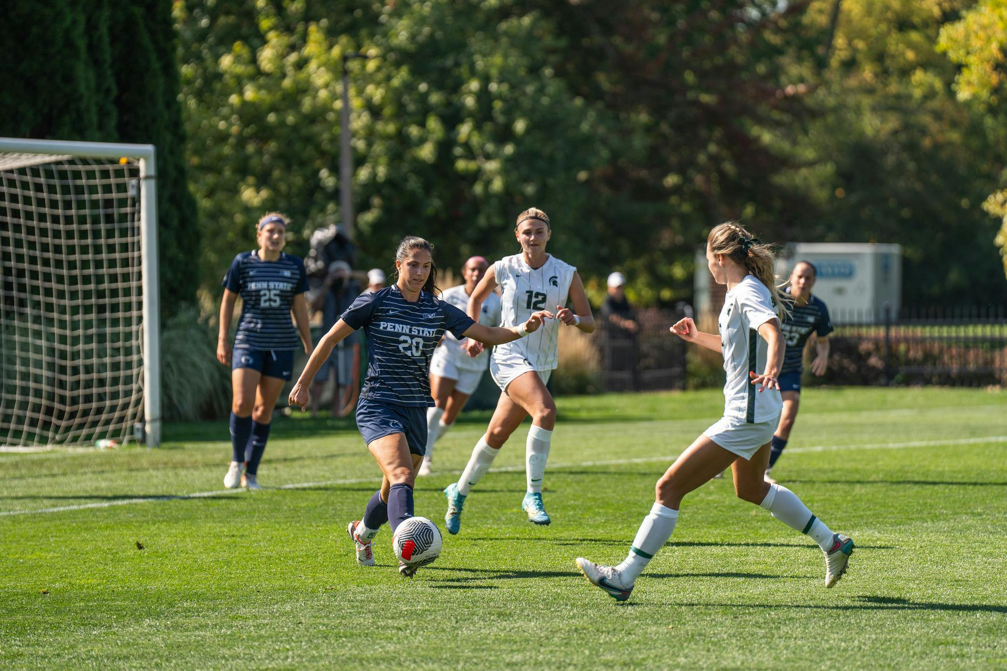 Early deficit and mistakes for MSU women s soccer leads to 3 1