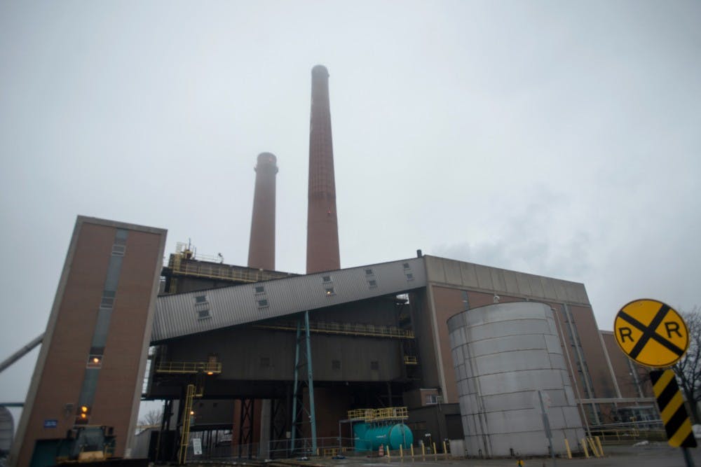 The T.B. Simon Power Plant on Jan. 9, 2016. 