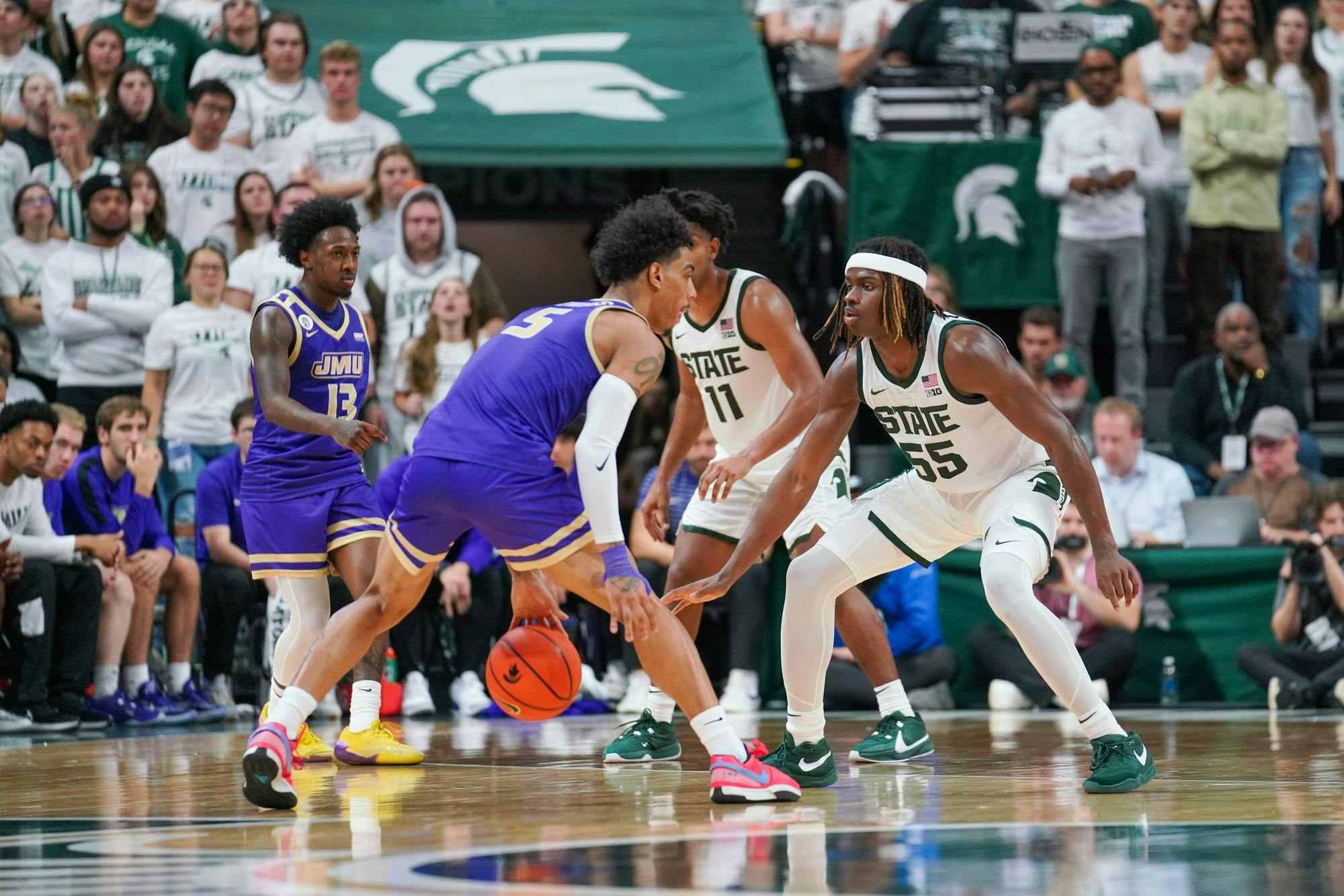 No. 4 MSU Men's Basketball Upset By James Madison In Season-Opener ...