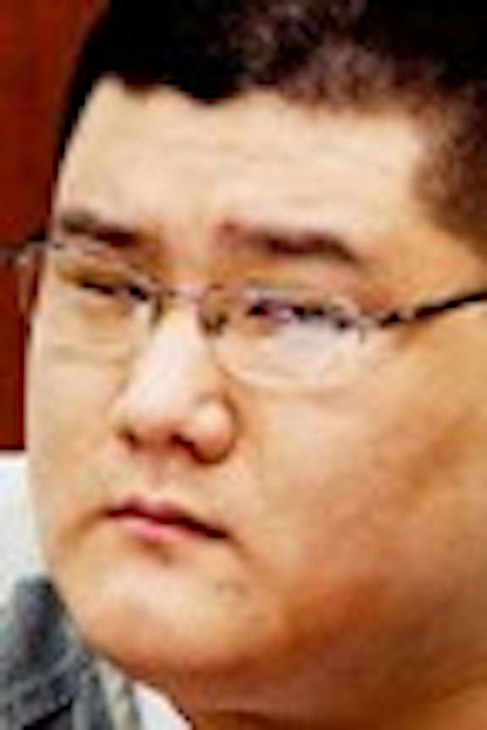 Alleged murderer Benjamin French looks to his defense attorney Tony Spagnuolo as prosecutor Bill Crino address the motions proposed by the defense team Thursday afternoon at the 30th District Court in Lansing. French is being charged with the murder of Lansing Catholic Central classmates Owen Goodenow and Darren Brown after a robbery plan left the two dead. Matt Hallowell/The State News