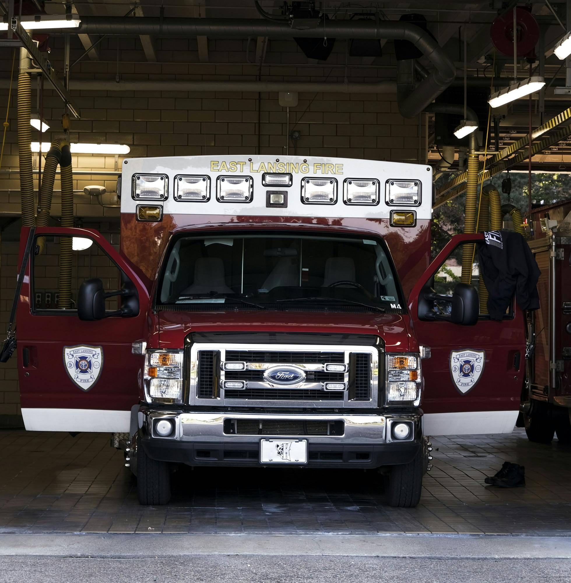 Fire Truck at the MSU Fire Station on September 20, 2020.