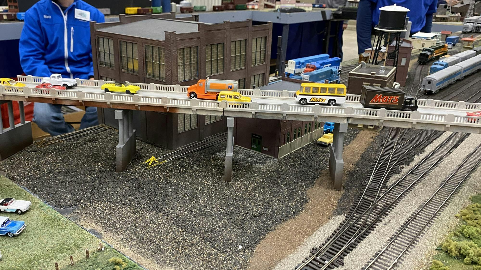 Model trains, railroads and artifacts on display during the Lansing Model Train Show at the MSU Pavilion for Agriculture and Livestock Education on Nov. 5, 2023.