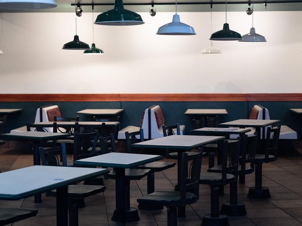 Inside the old Taco Bell on Grand River, after closedown taken on Friday, Jam. 30, 2026