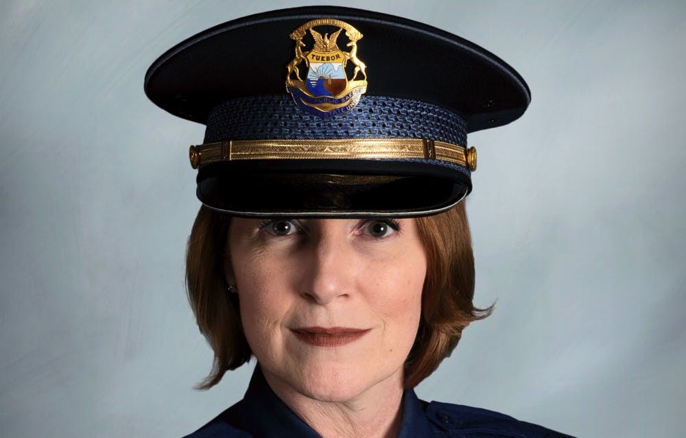 <p>The former Michigan State Chief of Police Kelly Roudebush. Photo courtesy of MSU.</p>