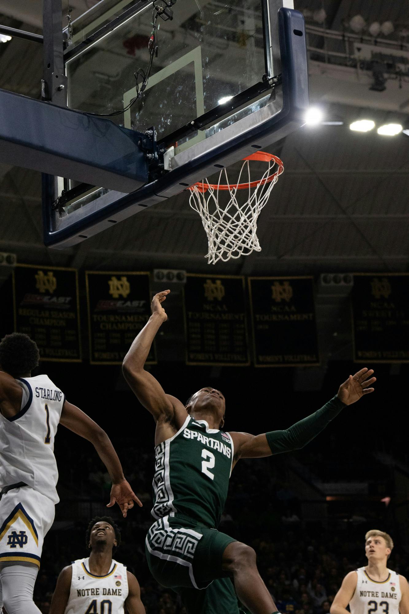 MSU Falls To Notre Dame Men's Basketball 52-70 - The State News