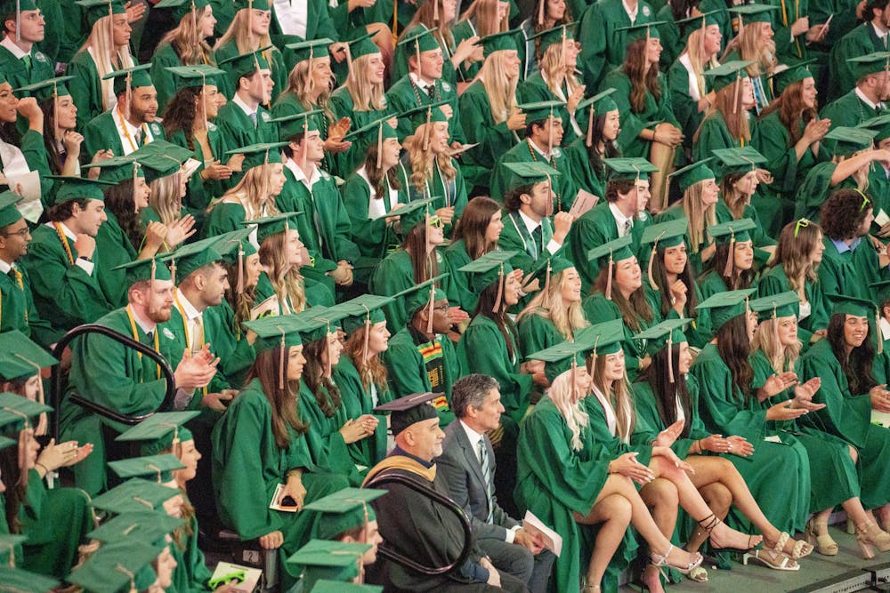 <p>Students of the Broad College of Business graduation on May 6, 2023.</p>