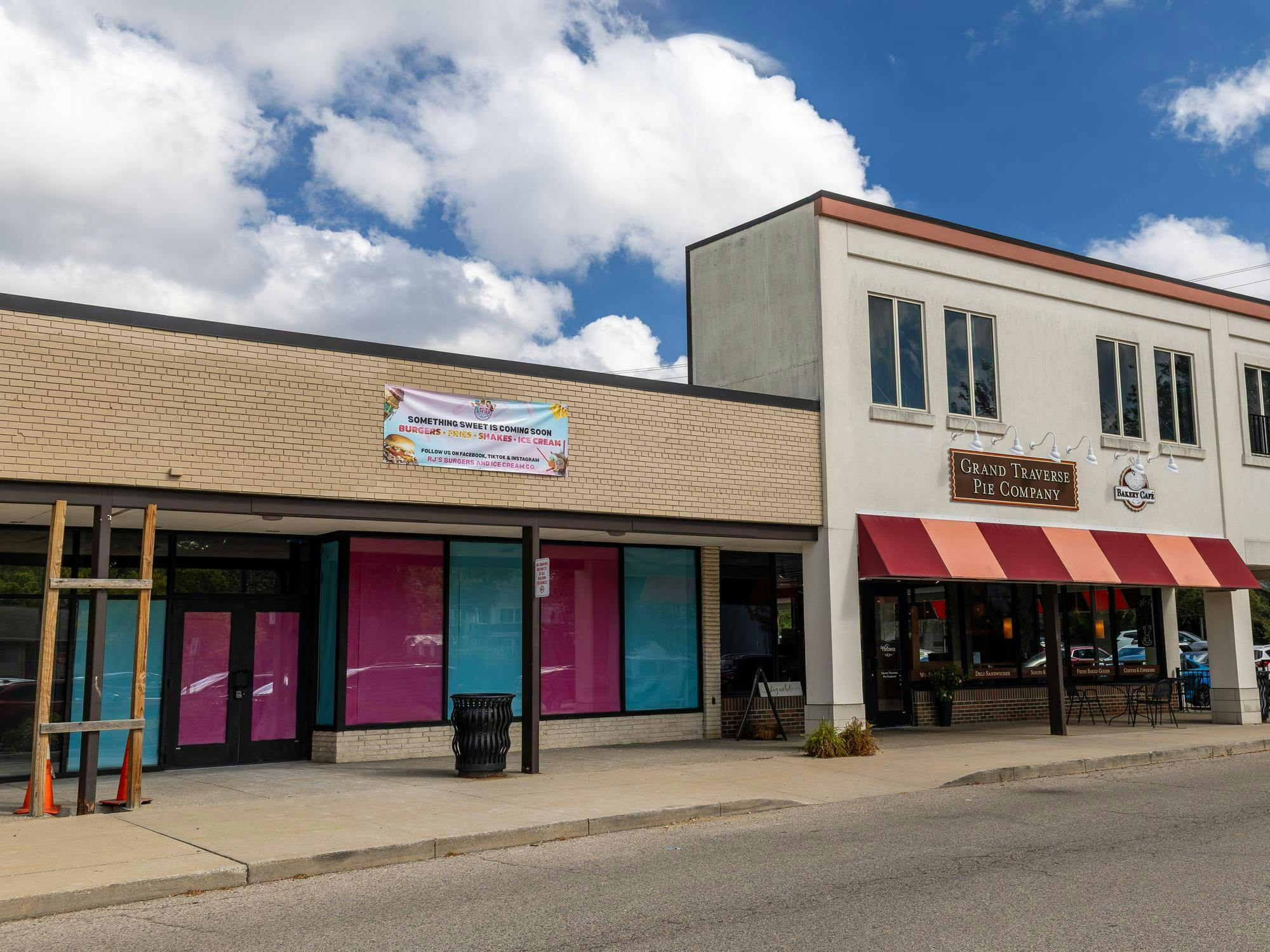 <p>RJ's Burgers and Ice Cream Co. is set to open late 2025 and located at 1399 E. Grand River Ave in East Lansing, Michigan on Oct. 12, 2025.</p>