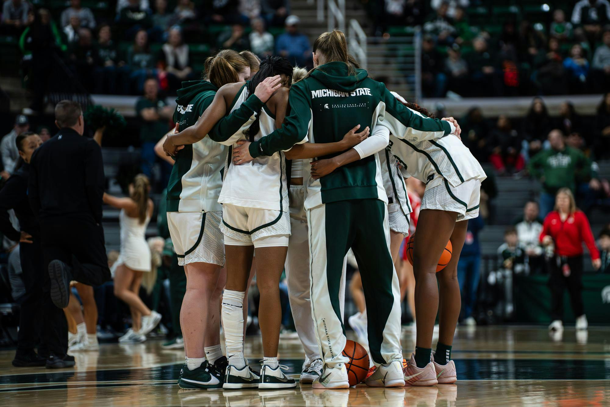 Ohio State women's basketball defeats Michigan State at Breslin