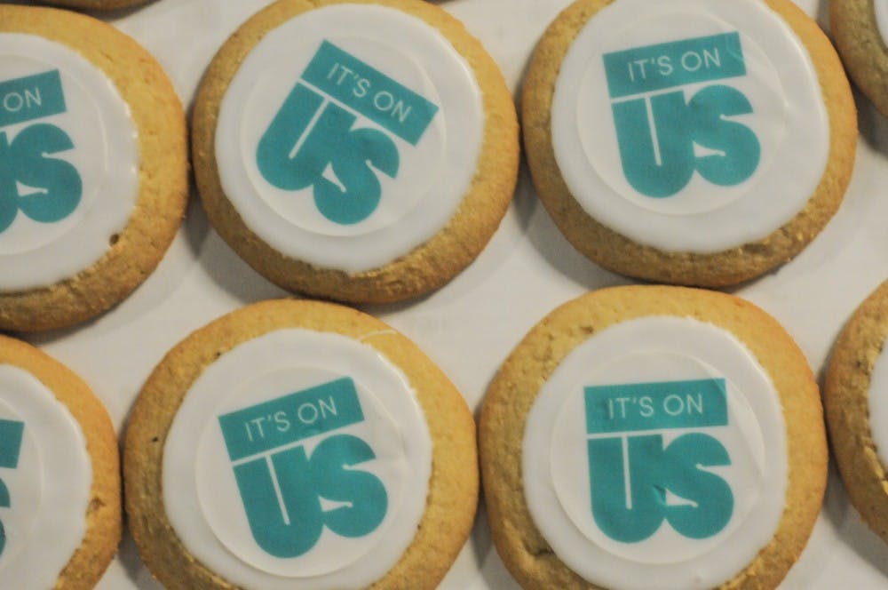 <p>It&#x27;s On Us cookies at the MSU Union on April 2, 2019.</p>