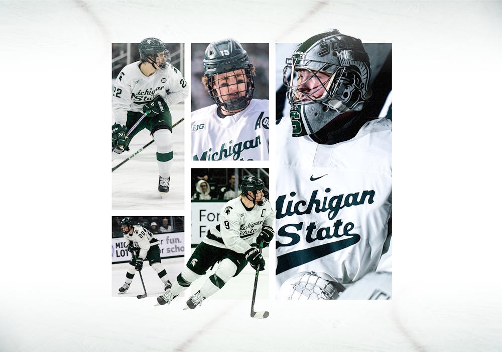 Photo illustration by Tate Rudisill. Photo (top left) by Cooper Schwartz. Photos (bottom left and right) by Brendan Mullin. Photo (top middle) by Alise Genter. Photo (bottom middle) by Kaiden Ellis.