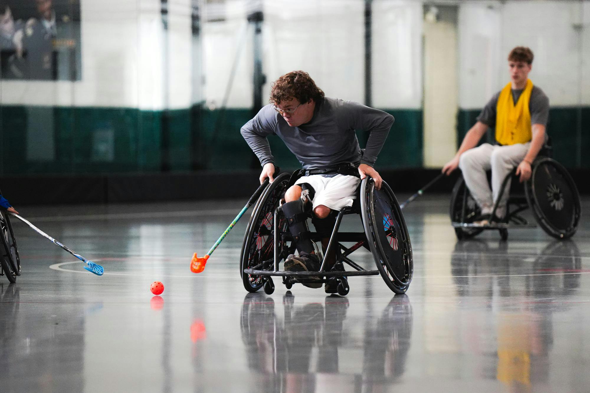 Adaptive Sports and Recreation Club takes floorball to the next level