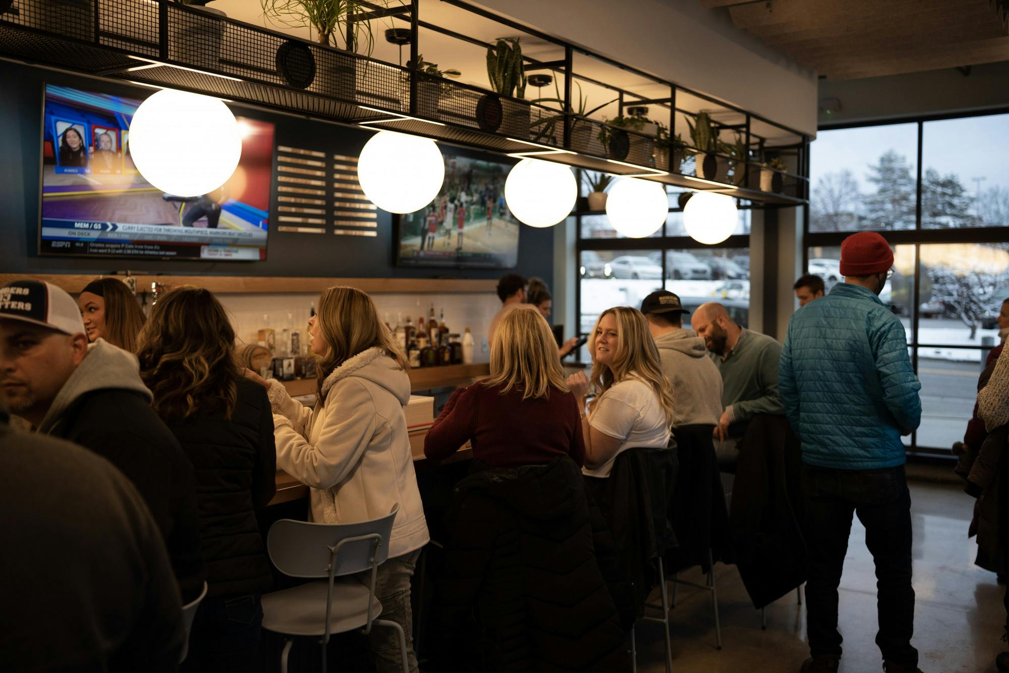 <p>Full Bar on the opening day of Lansing Shuffleboard and Social Club, taken on January 26, 2023</p>